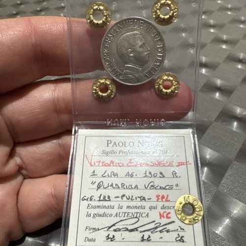 Lira 1909 quadriga veloce - lira,