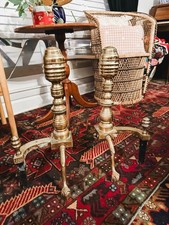 Andiron in ottone stile