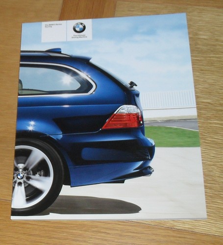 Bmw serie touring brochure - bmw,
