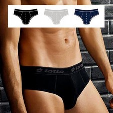 3 Slip uomo Lotto in cotone