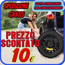 Ruotino di Scorta 17 Ruota 5 Fori Opel Zafira C Tourer Ricambi Nuovo Emergenza p