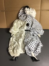Bambola Pierrot in Porcellana