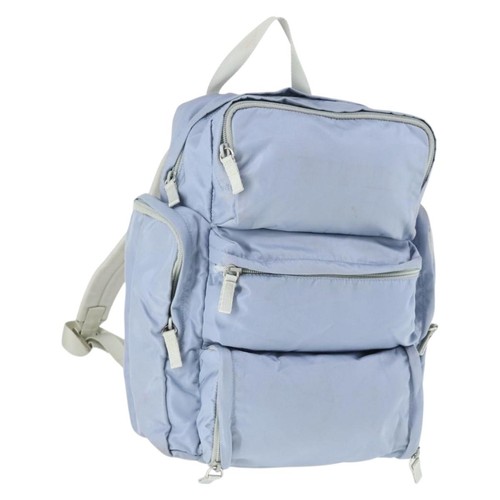 Zaino prada nylon azzurro - nylon,