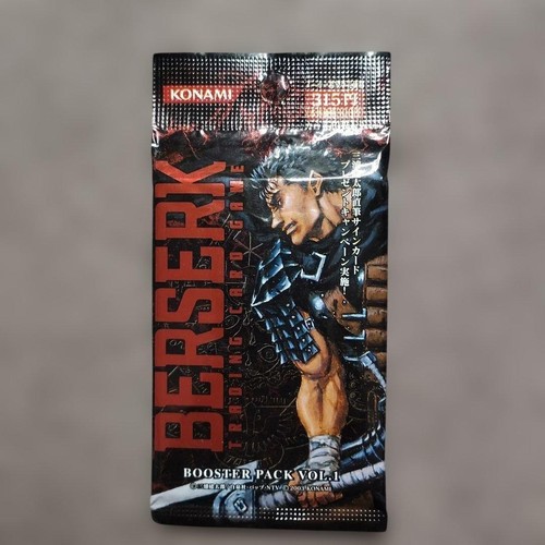 Berserk tcg booster bk1 konami - booster,