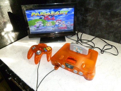 Console nintendo arancione - console, 64
