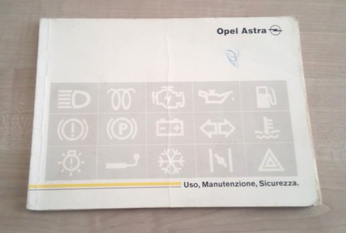 Opel astra libretto uso - opel,