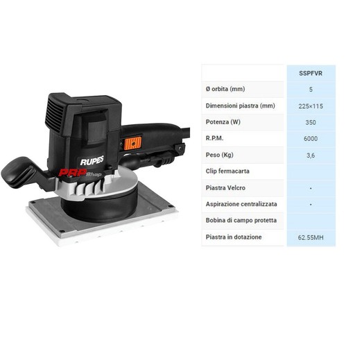 Rupes sspf vr - vr, levigatrice