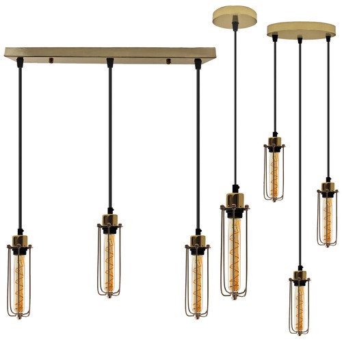 Lampada sospensione gabbia - lampada,