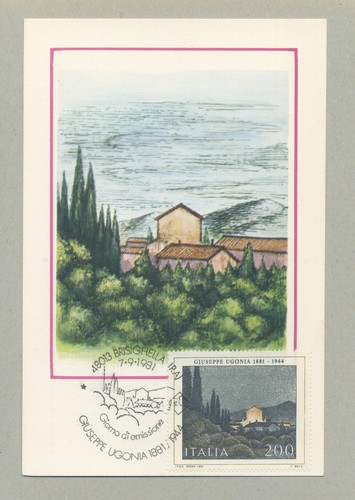 Giuseppe ugonia cartolina - giuseppe,