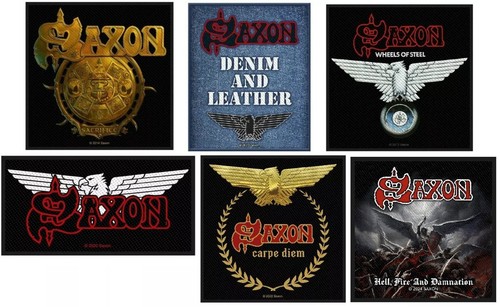 Official saxon sew on patch - official,