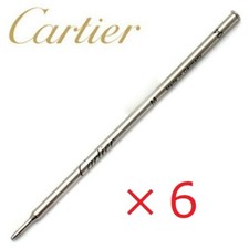 The Cartier Ink Refill nero VXRB0211 per Must, Panthere e Vendome set di 6