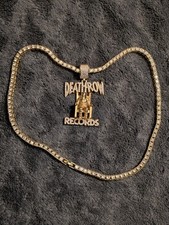 Ciondolo deathrow con catena - deathrow,
