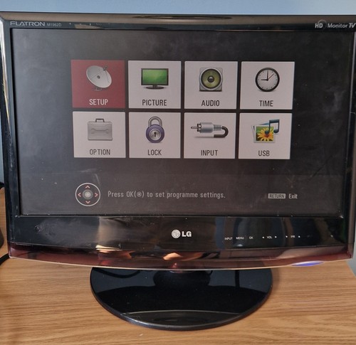 Flatron m1962dl hd tv - lg,