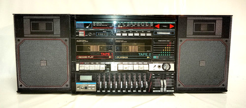 Ghettoblaster vintage boombox - ghettoblaster,