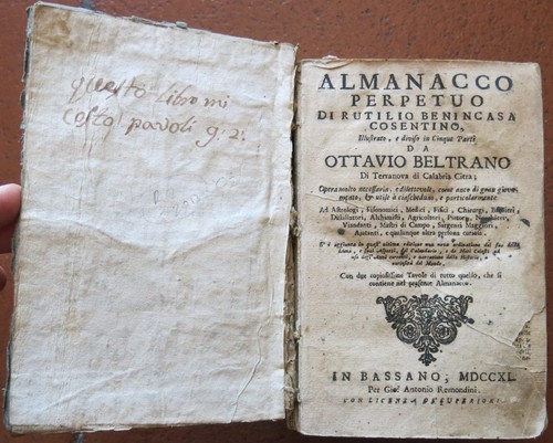 Almanacco perpetuo rutilio - di,