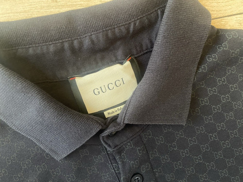 Autentica polo gucci monogram - polo,