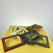 lotto di cornici in legno, 10