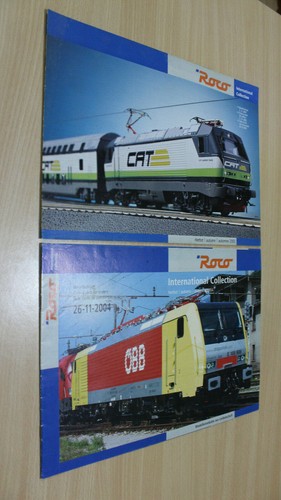 Roco 2x cataloghi - -,