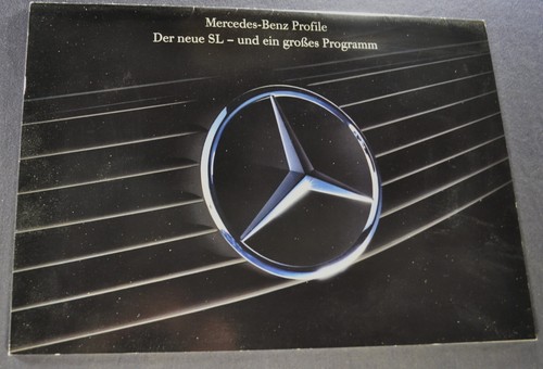 Brochure mercedes benz 500sl - mercedes-benz,