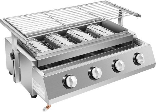 Barbecue gas tavolo a 4 - a,