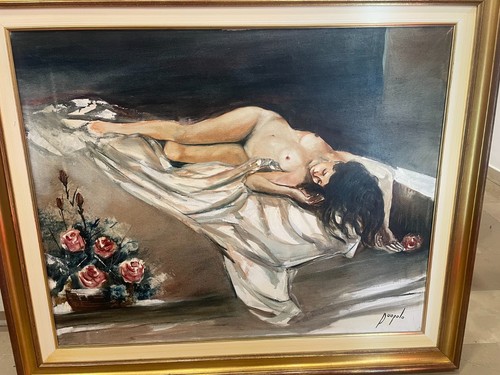 Quadro mario puopolo donna - quadro,