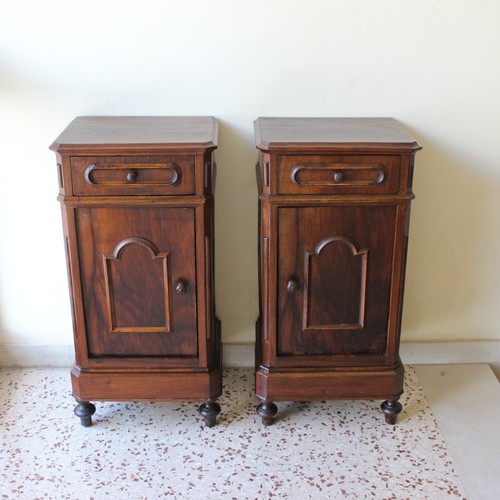 Coppia comodini del xix - del,