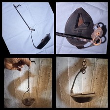 ANTICA LUCERNA LUME A  OLIO -