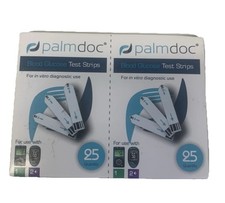 Palmdoc Strisce Reattive Glicemia - Confezione da 50 Strisce London Stock