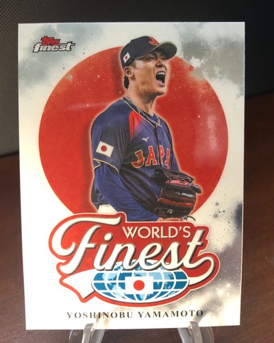 2026 topps finest yoshinobu - topps,