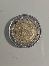 moneta 2€ commemorativi 1999 2009 nazione belgio