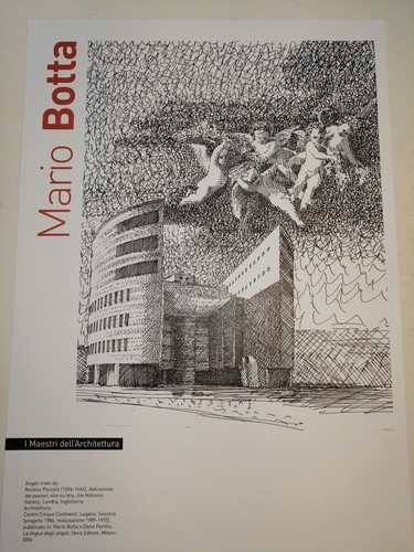Angeli mario botta - angeli, stampa