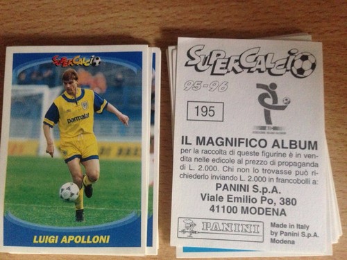 Varie figurine supercalcio - varie,