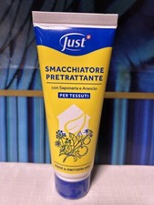 Just smacchiatore pretrattante per Tessuti Con Saponaria E Arancio 75 Ml
