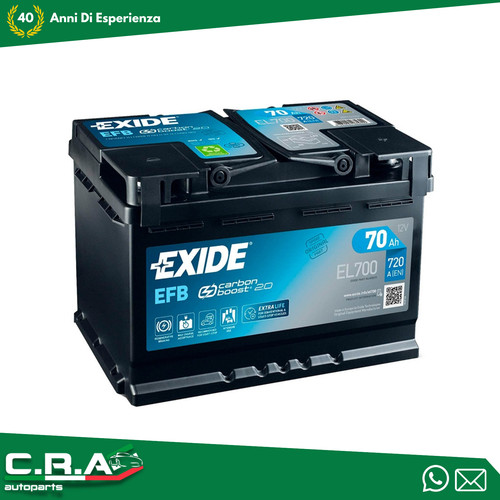 Exide el700 start stop - el700, start-stop