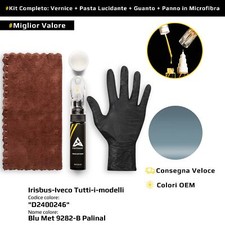 Ritocco per Irisbus Iveco Tutti i modelli Kit D2400246 Blu Met 9282/B Palinal