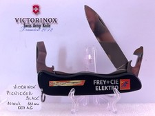 COLTELLINO VICTORINOX PICKNICKER BLACK NERO 111MM 11 FUNZ SWISS ARMY KNIFE LOGOS