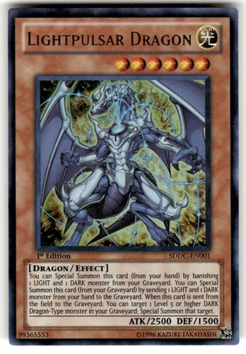 Yugioh drago pulsar luce - yugioh,