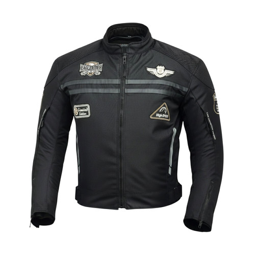 Giacca moto tessuto - ​giacca,