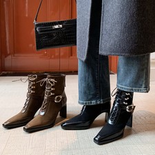 Stivaletti donna a punta