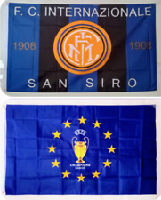 2 BANDIERE CHAMPION'S LEAGUE +