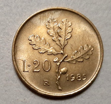 20 LIRE 1985 CON VARIANTE - REPUBBLICA ITALIANA