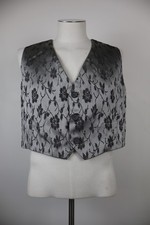 VALENTINO GILET GIACCA SMANICATO  UOMO TG 50 MAN ITALY CASUAL VINTAGE SETA