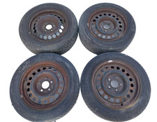4 cerchi mercedes w124 w201 190 2034000002 gomme 195/65/15 185/65/15