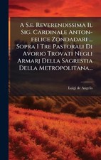 A S.e. Reverendissima Il Sig