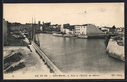 Cpa saint martin ile re - /ile, de