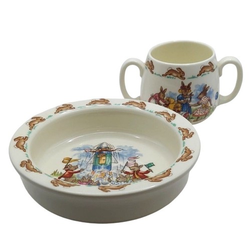 Royal doulton bunnykins set - doulton,