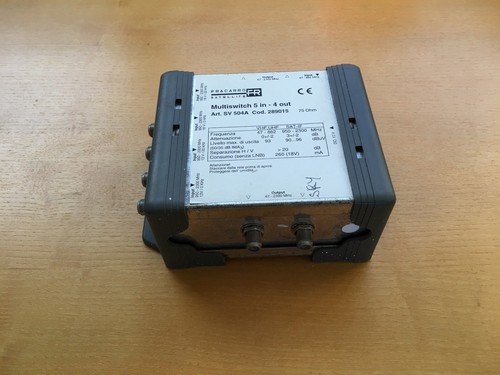 Multiswitch fracarro 504a - multiswitch, sv