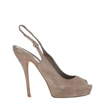 Gucci Scarpe alte Vintage Pelle  Col.  Tortora Taglia 39 IT 2000s Pumps