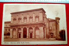 Roma -Esterno Scala Santa-cartolina f.p.-viagg. 1938