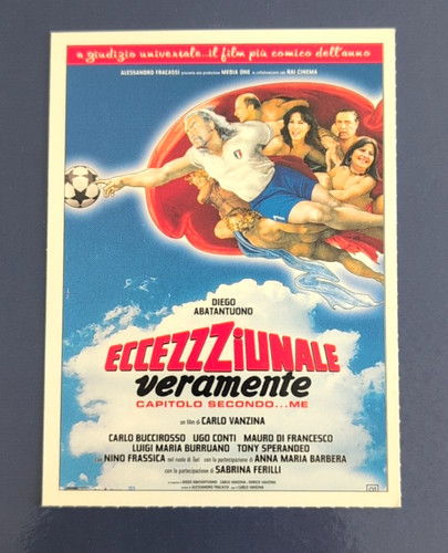Cartolina ciak eccezzziunale - ciak,